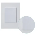 Cache Sense blanc demi-mat